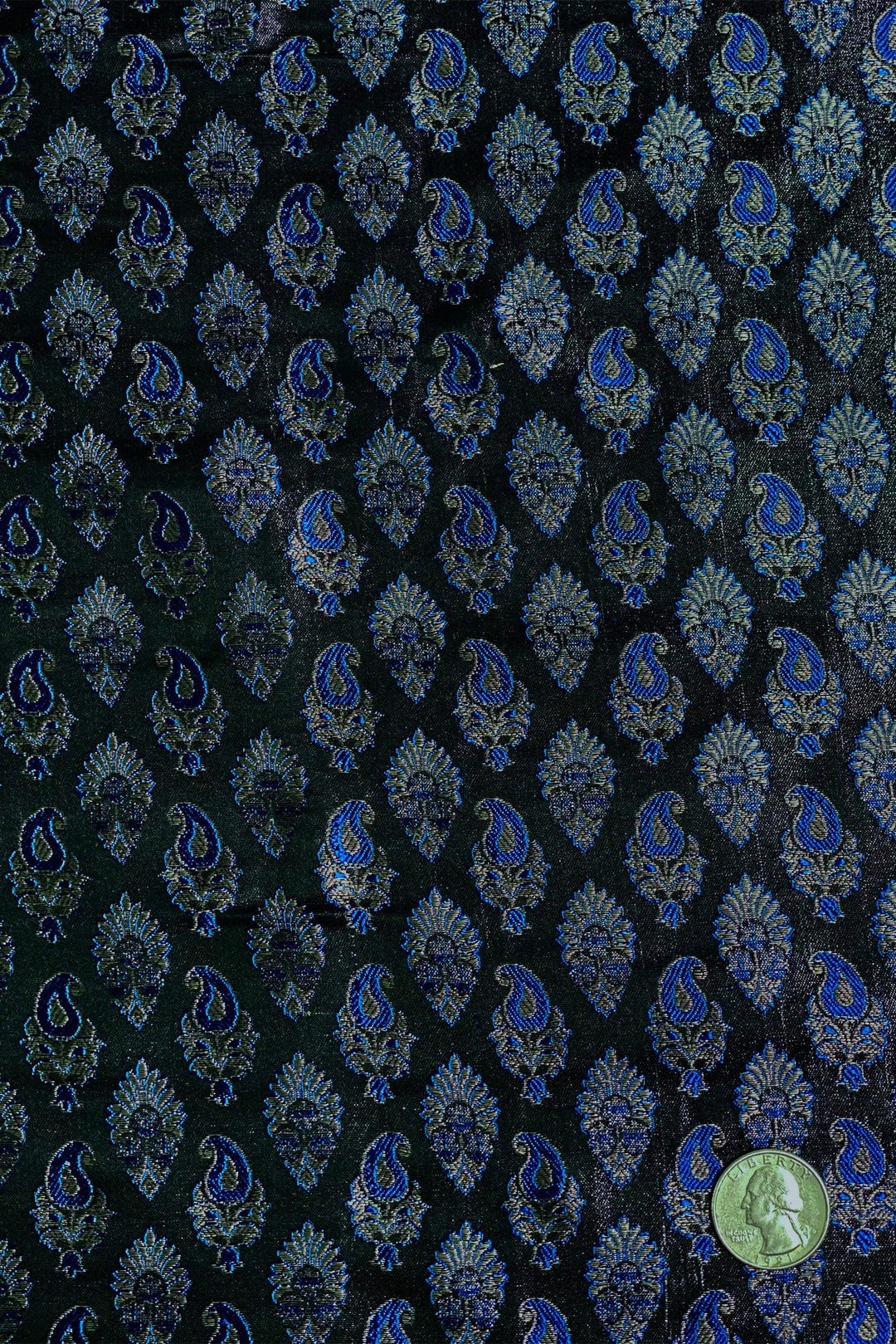 Multicolor Silk Brocade JV-1599/01 Fabric main image 0
