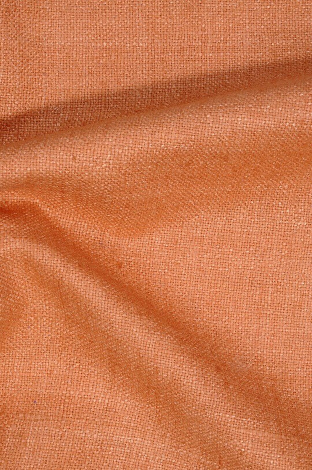Pecan Brown Silk Linen (Matka) Fabric