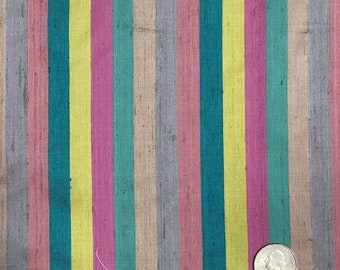Multicolor Plaid Silk Shantung 362 Fabric main image 1