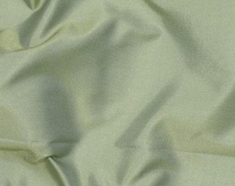 Sage Green Light Taffeta Silk Fabric main image 1