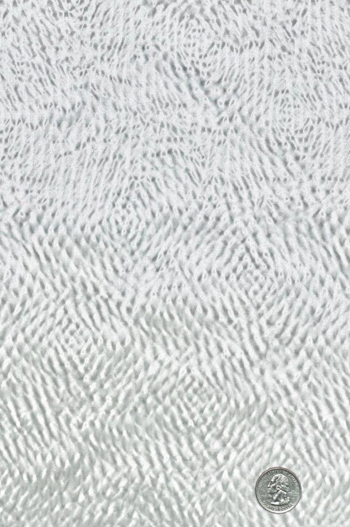 Midnight Silk Hammered Satin Jacquard Fabric