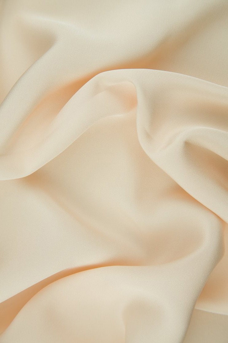 Dark Rose Silk 4-Ply Crepe Fabric main image 0