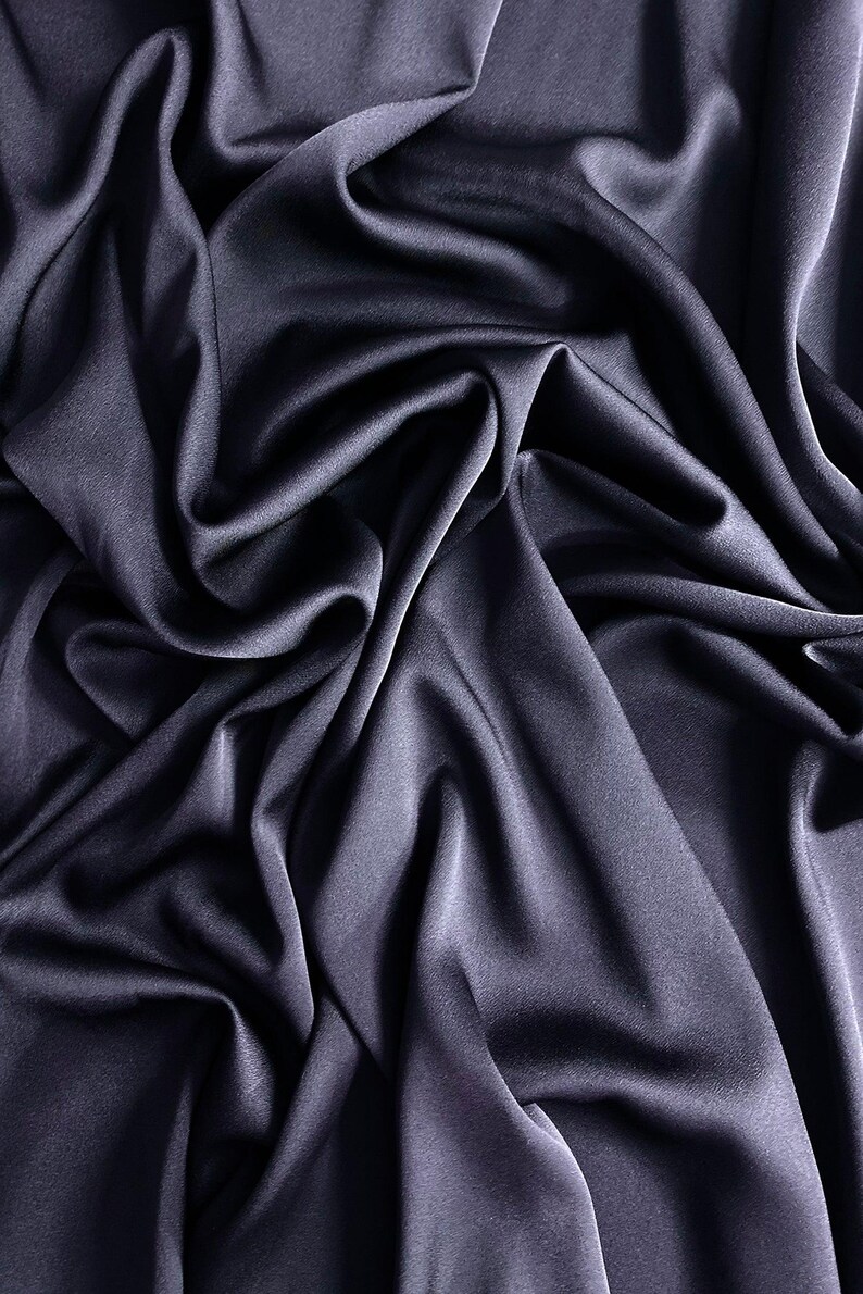 Triacetate Satin Backed Crepe in Regal