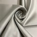 Red Italian Double Face Poly Satin main image 1