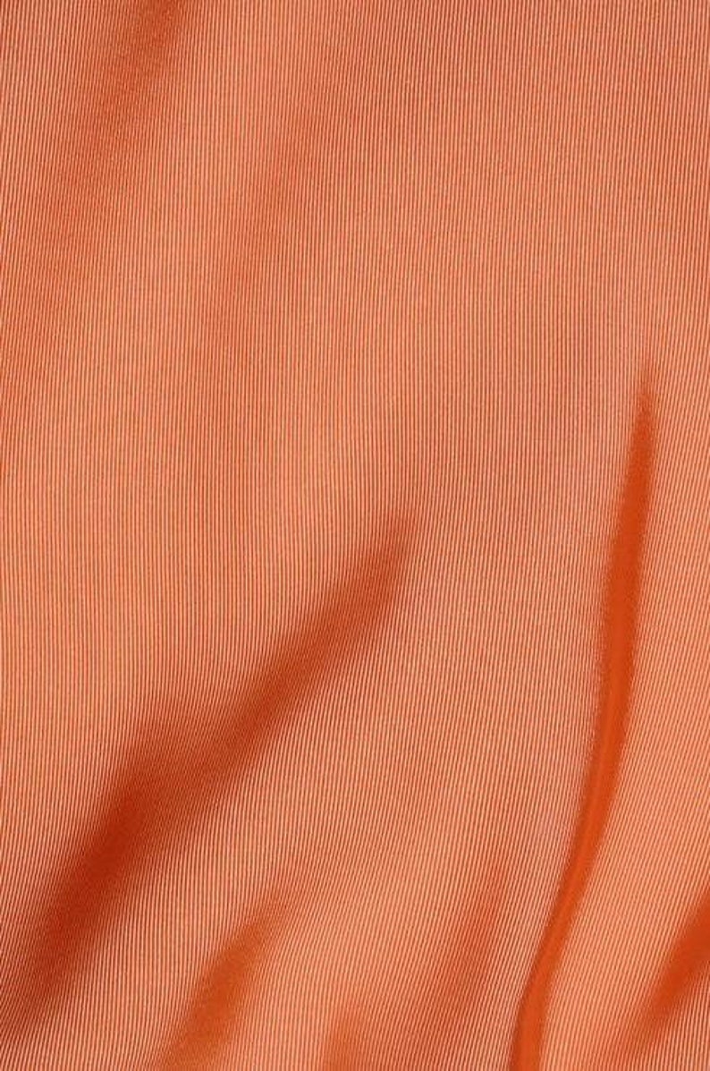 Melon Silk Faille Fabric - Etsy