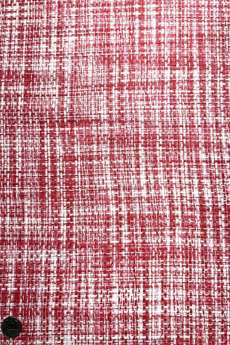 Blue and White Silk Tweed