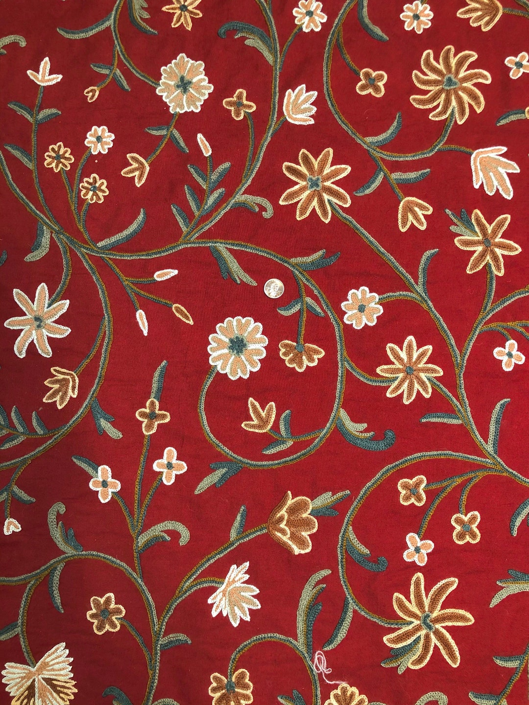 Multicolor Crewel KF-033 Fabric main image 1