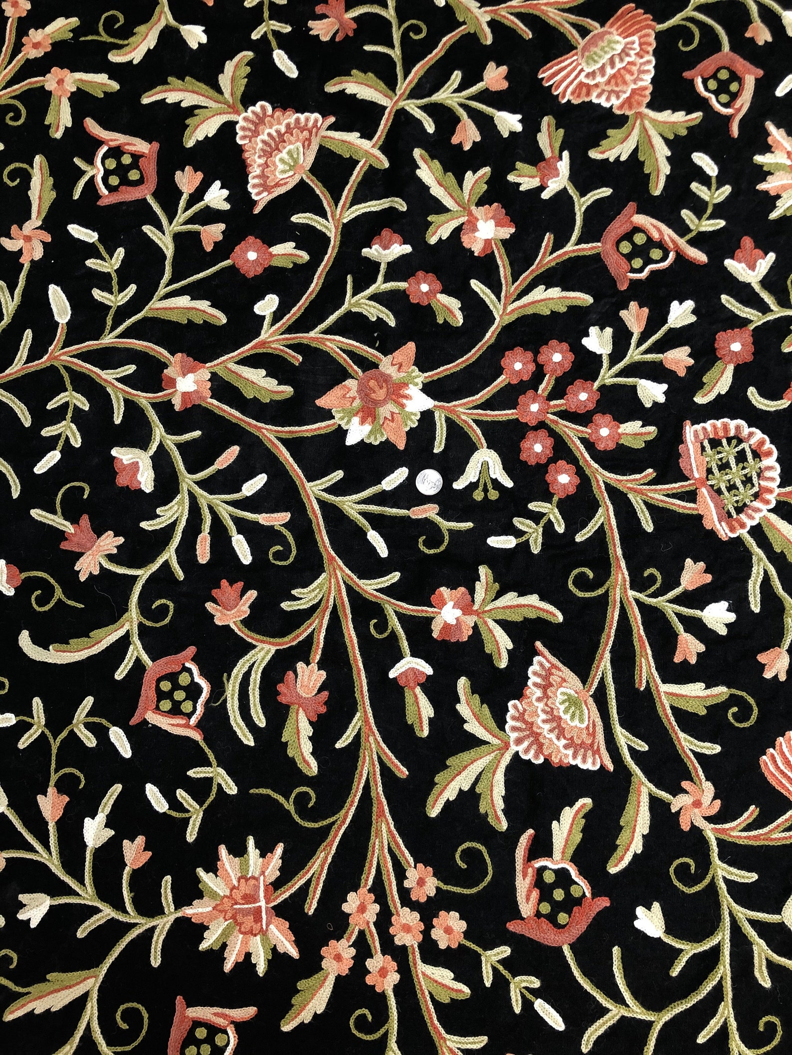 Multicolor Crewel KF-001-1 Fabric main image 1