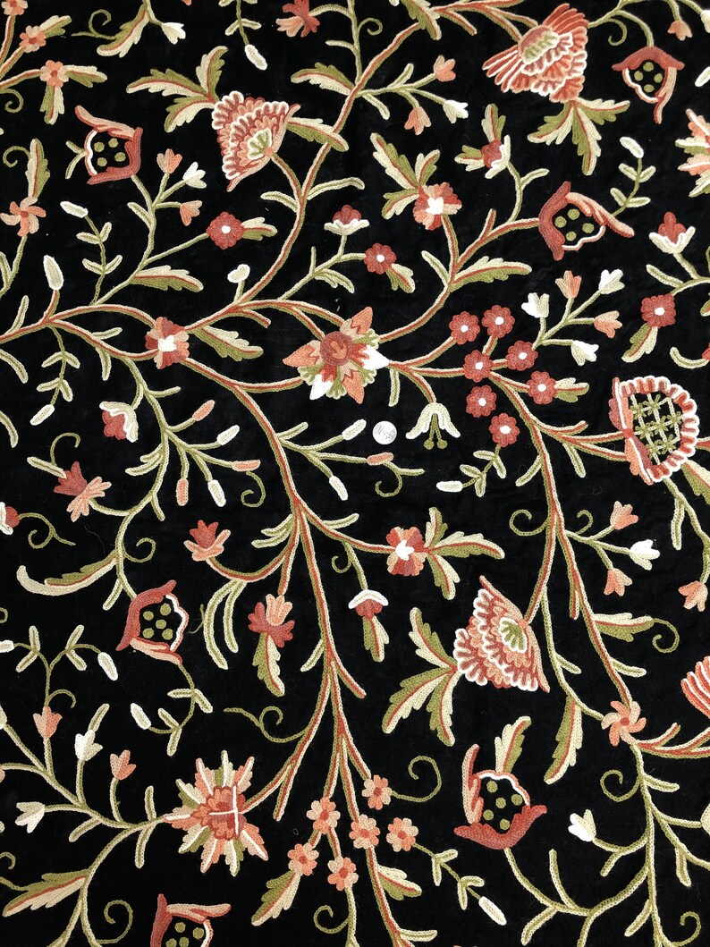 Multicolor Crewel KF-039-1 Fabric main image 1