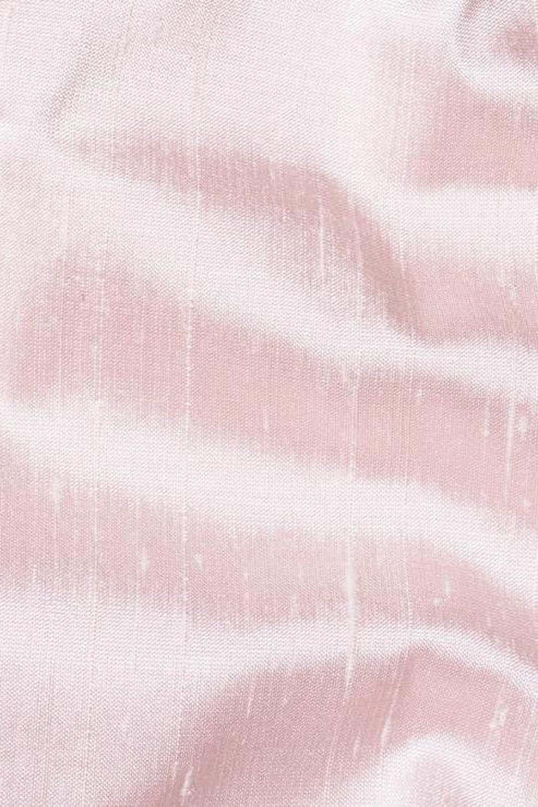 Golden Pink Metallic Shantung Silk Fabric main image 0