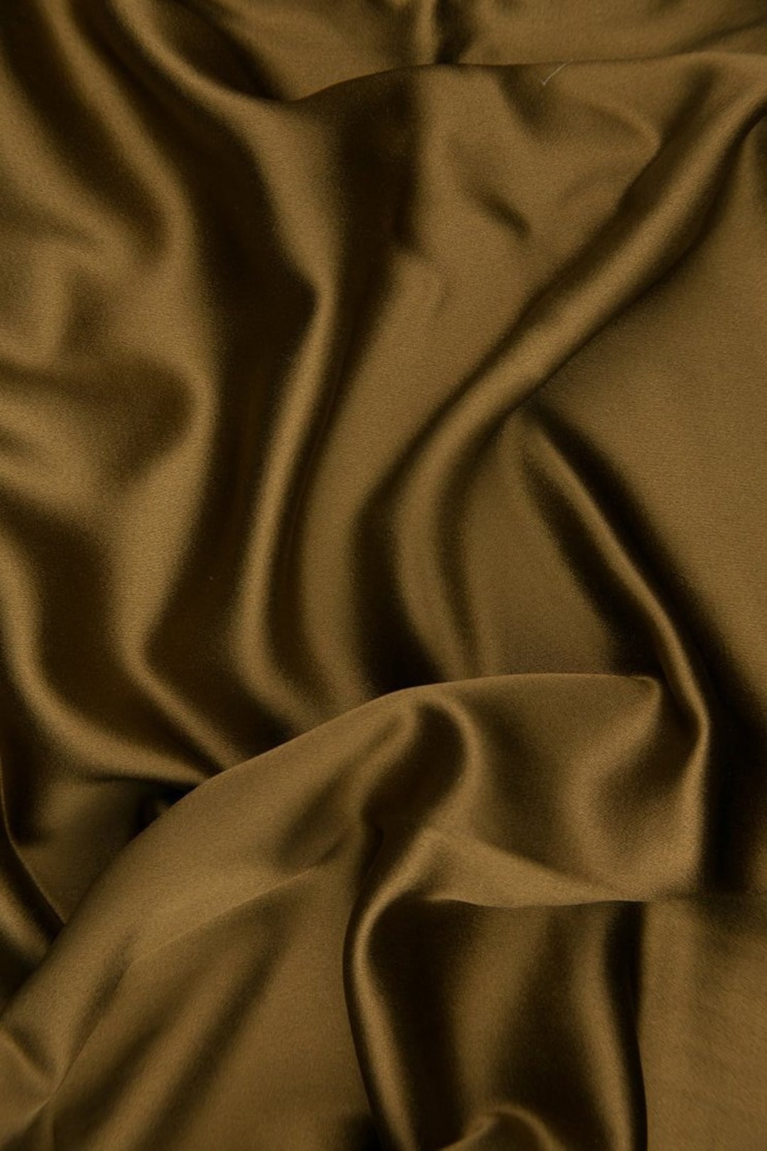 Latte Silk Crepe Back Satin Fabric main image 1