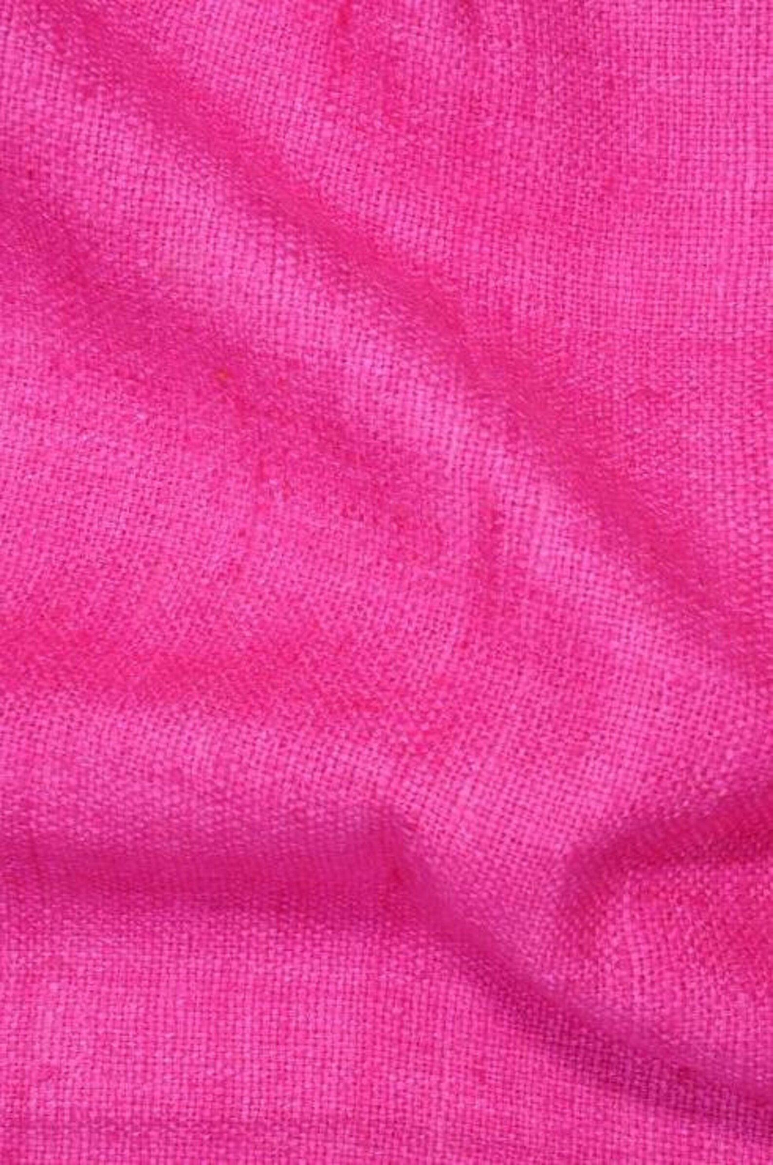Purple Pink Silk Linen (Matka) Fabric