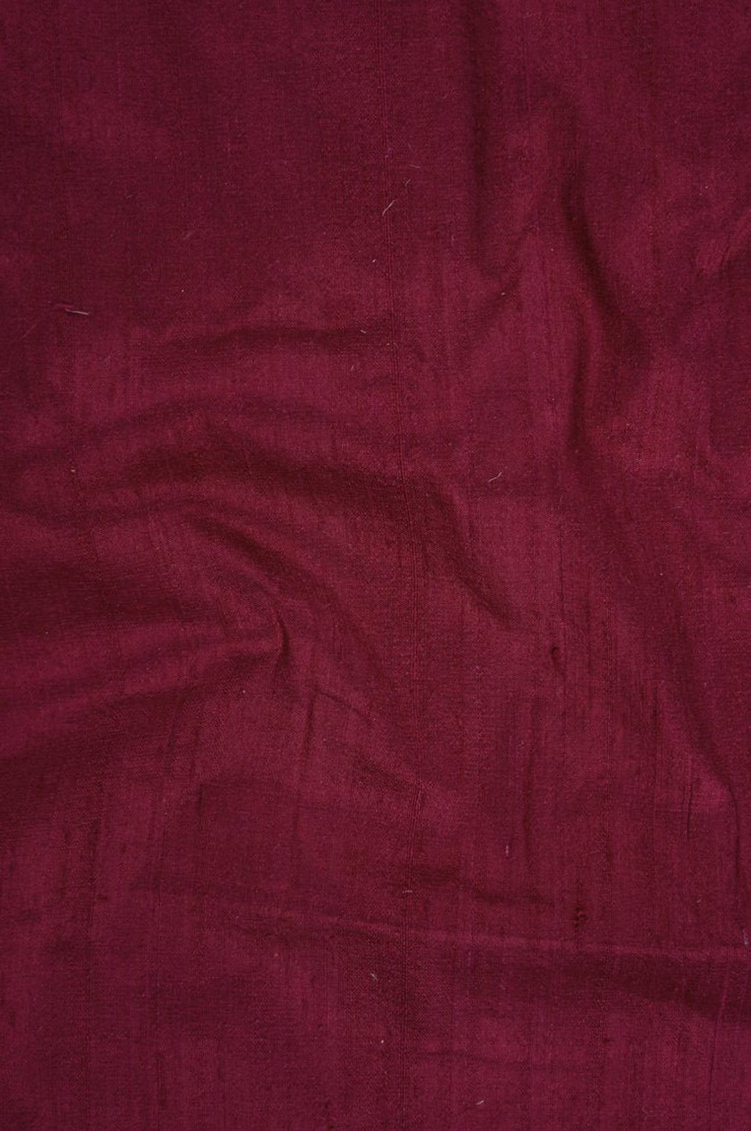 Sangria Red Dupioni Silk Fabric