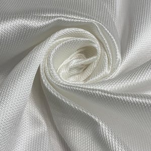 Italian Garnet Red Silk Blend Mikado Pique main image 0