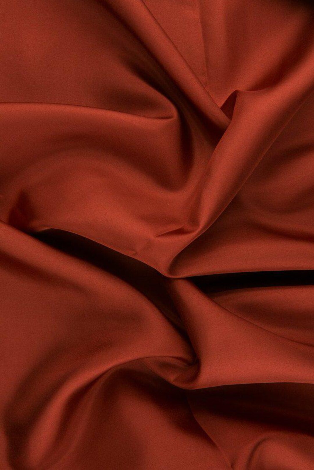 Rust Color Silk Rust China Silk / Silk Habotai - Etsy