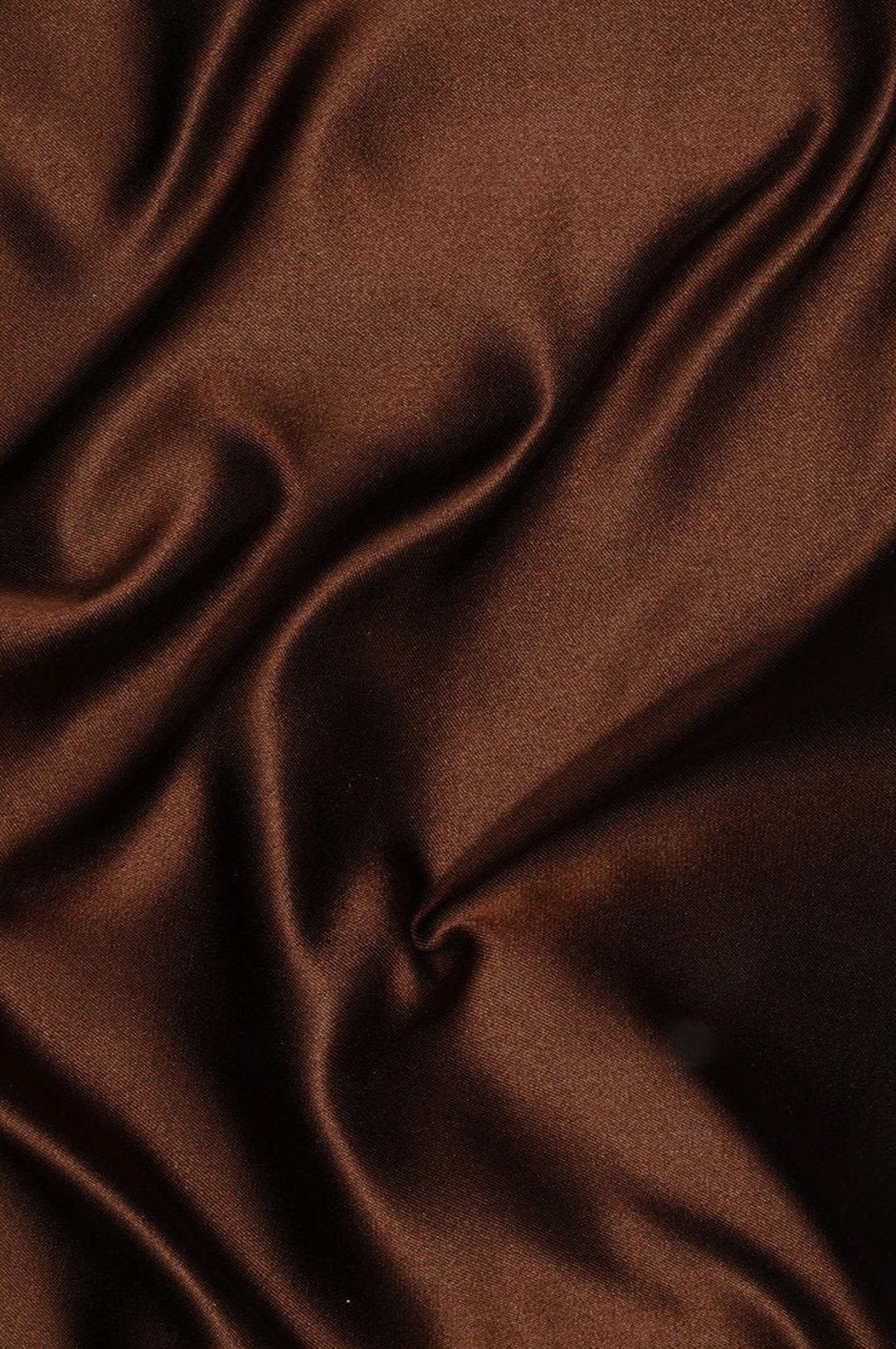 Light Coffee Brown Double Face Duchess Satin Fabric main image 0