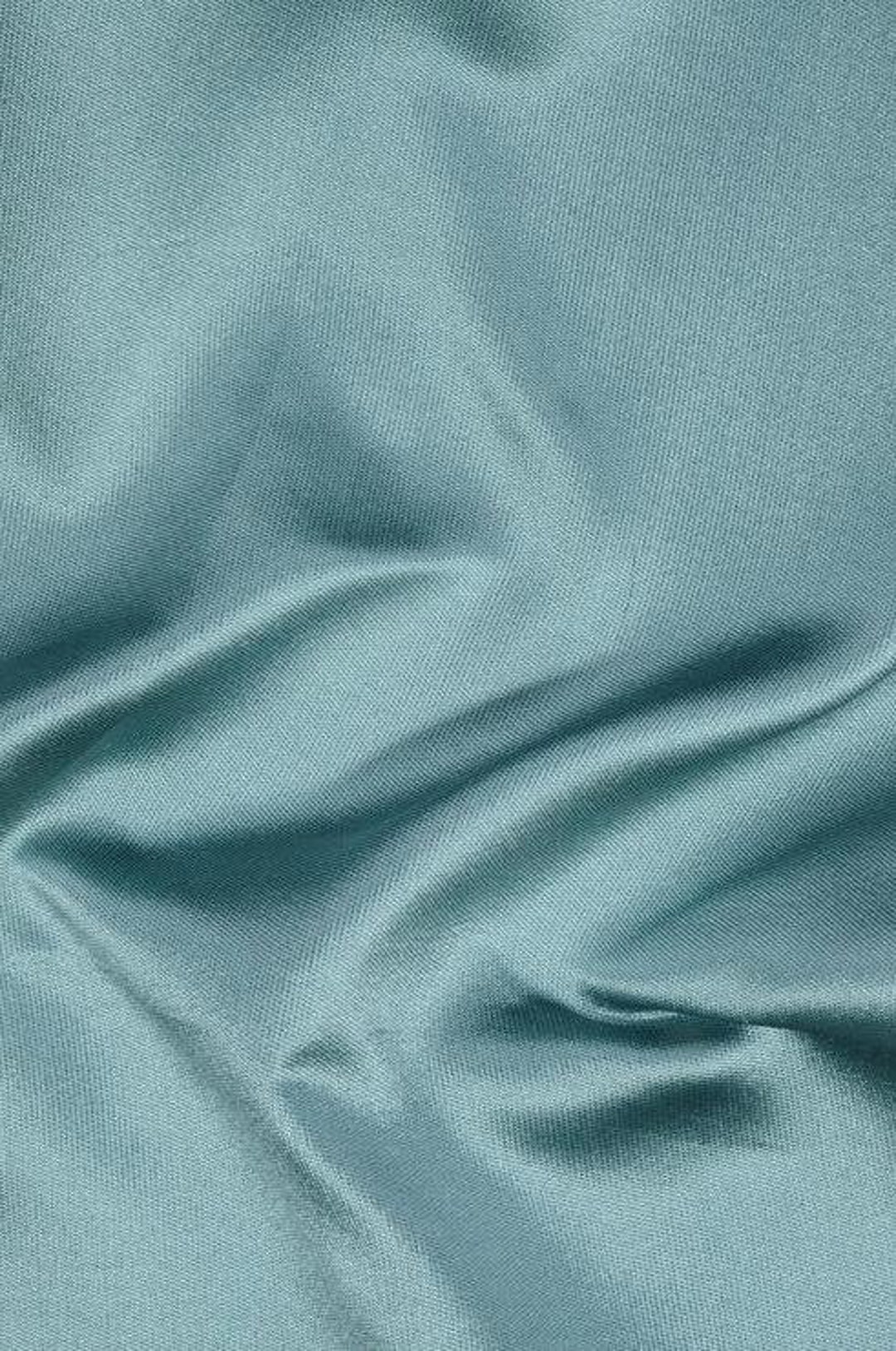 Aqua Silk Zibeline Fabric main image 1