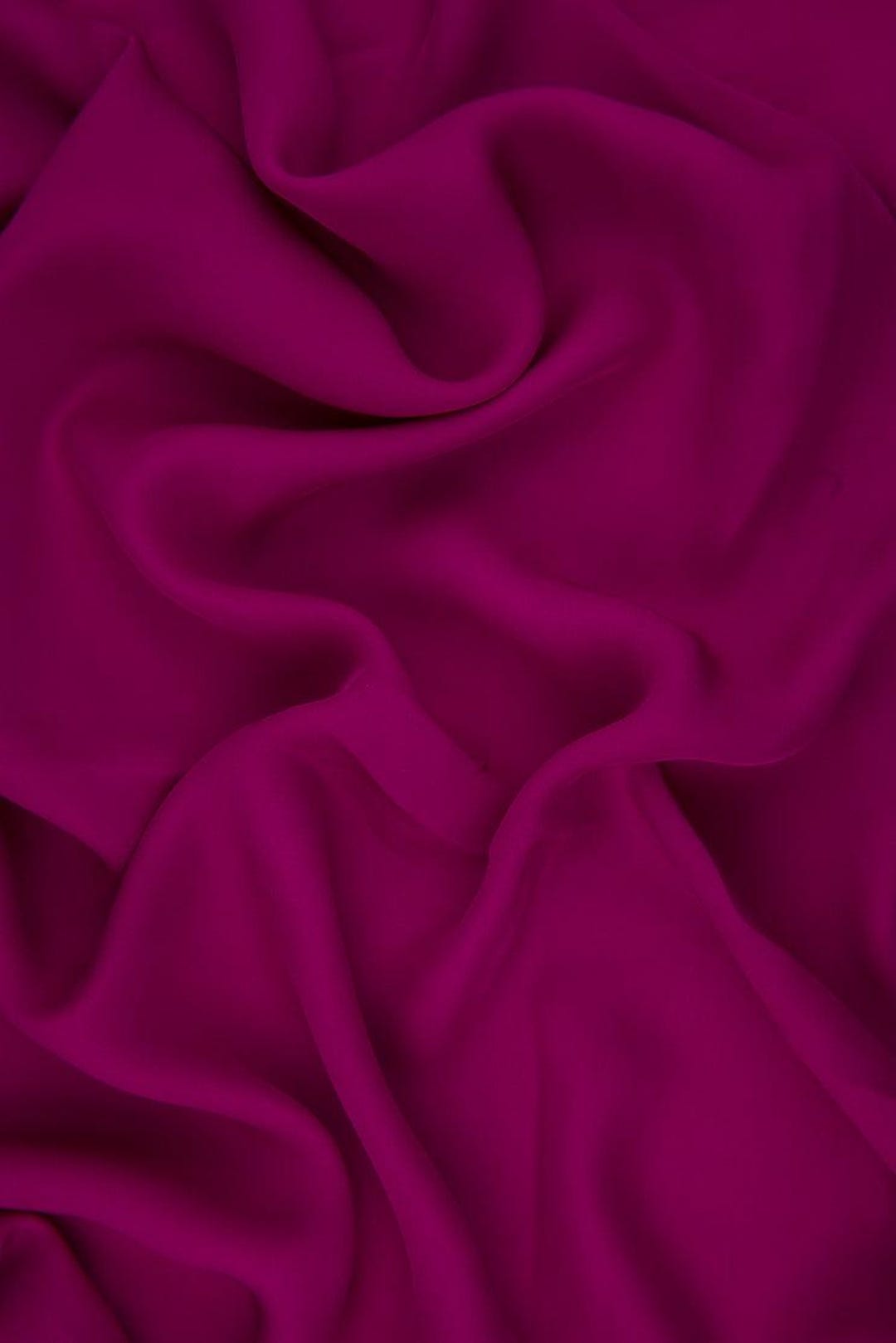 Hot Pink Silk Double Georgette Fabric main image 1