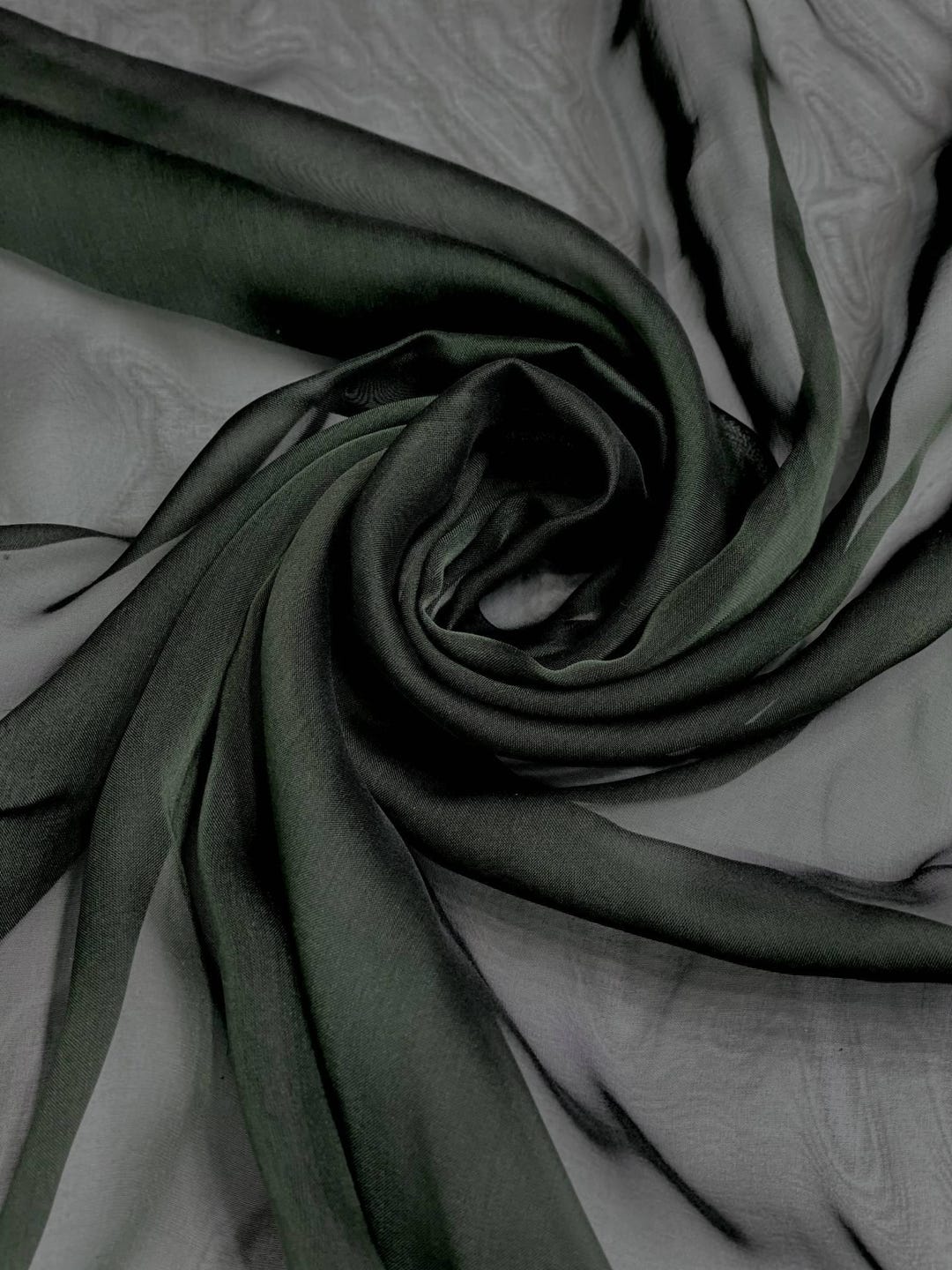 Spearmint Iridescent Silk Chiffon IC-094 Fabric