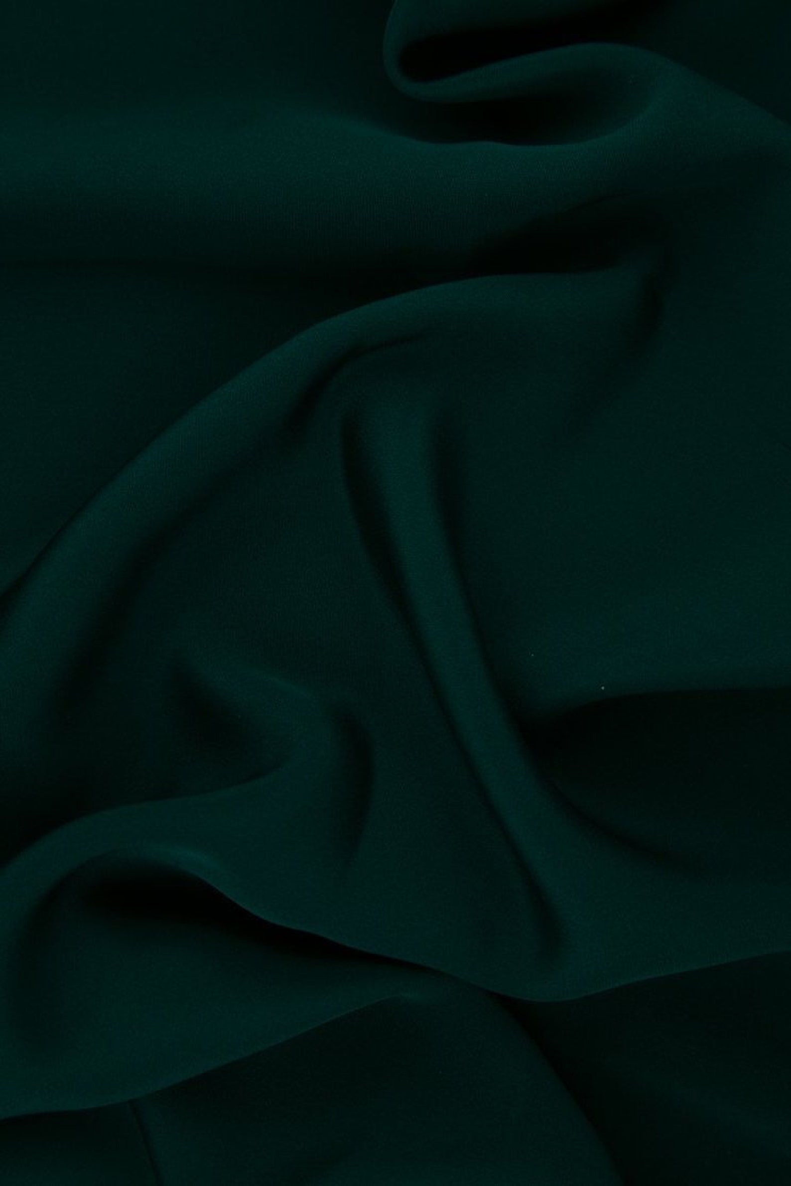 Pale Green Silk 4-Ply Crepe Fabric main image 1