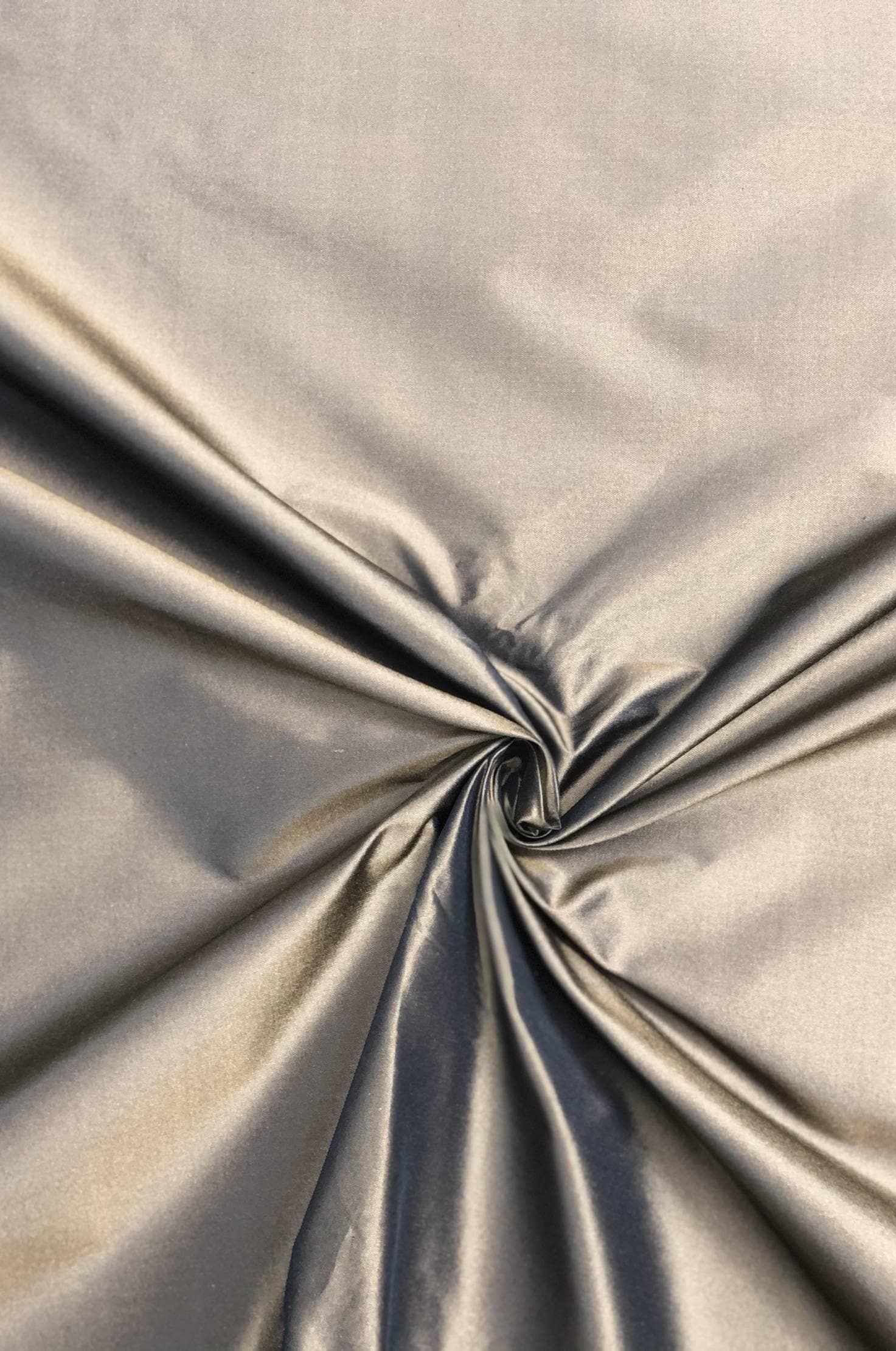 Bitter Chocolate Taffeta Silk Fabric main image 0