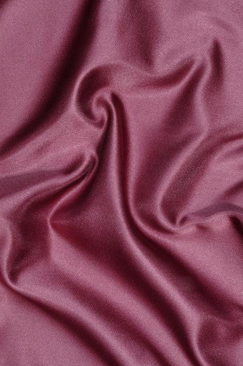 Sapphire Blue Double Face Duchess Satin Fabric main image 1