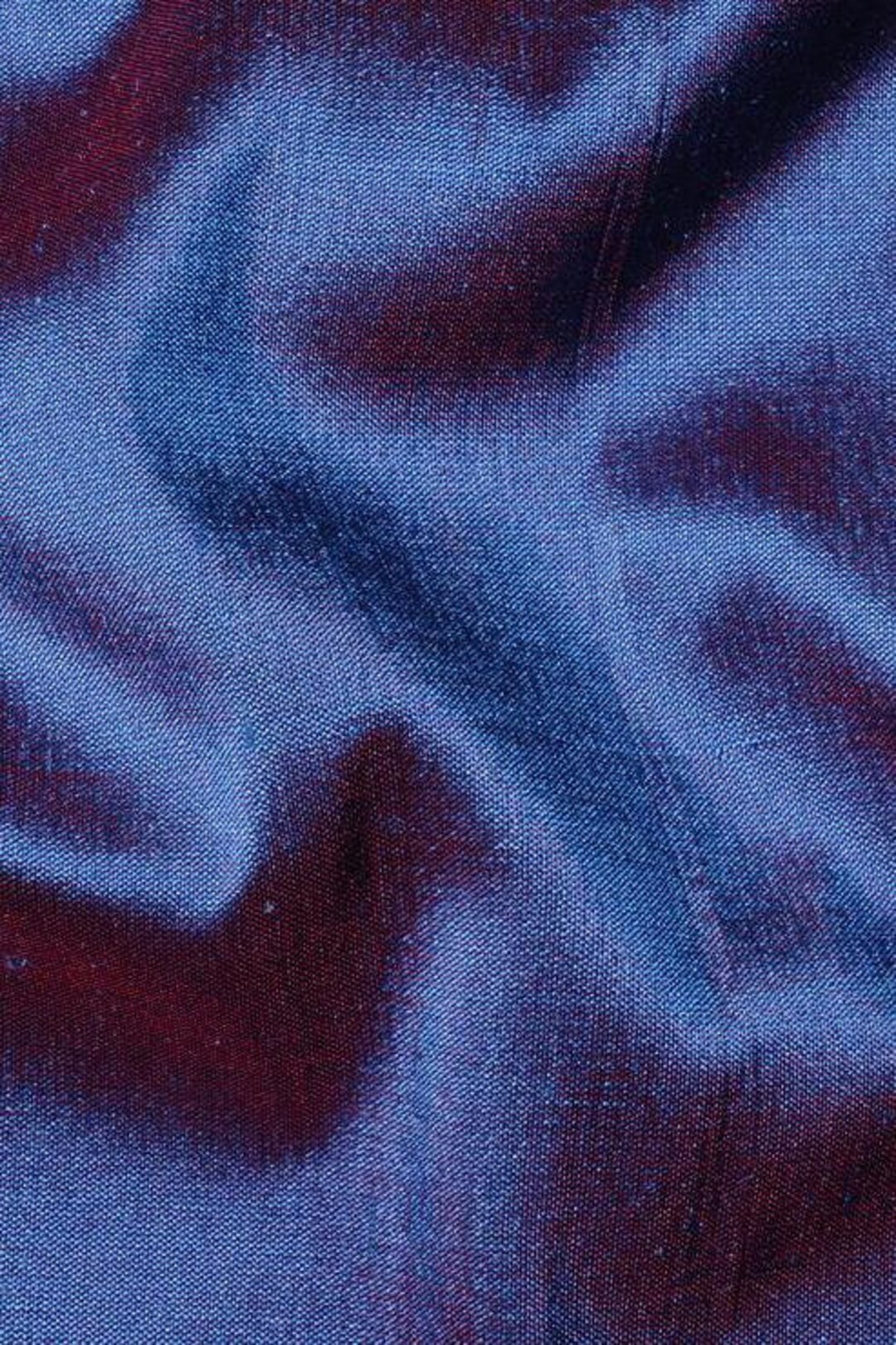 Denim Blue Silk Shantung 54