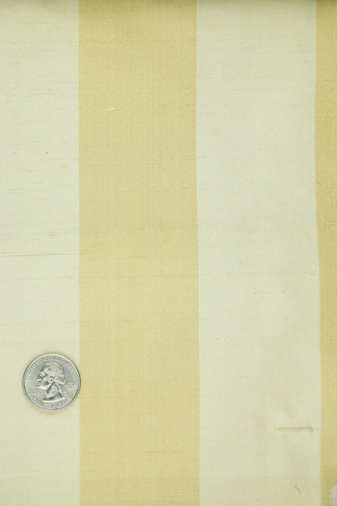 Multicolor Striped Silk Shantung 110 Fabric main image 1