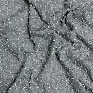 Beetroot Purple Sequin & Beads on Silk Chiffon JEC-200-10