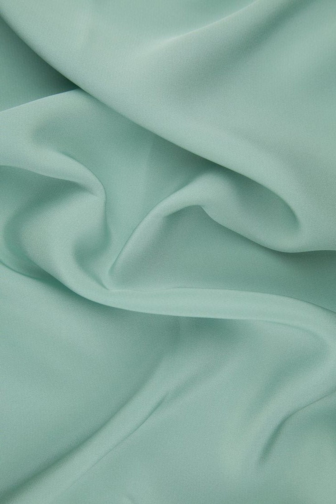 Midnight Navy Silk 4-Ply Crepe Fabric main image 0