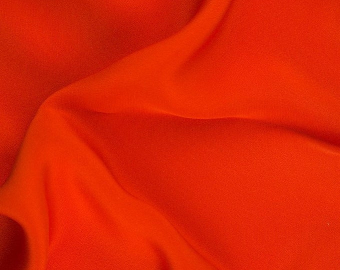 Charcoal Grey Silk 4-Ply Crepe Fabric main image 0