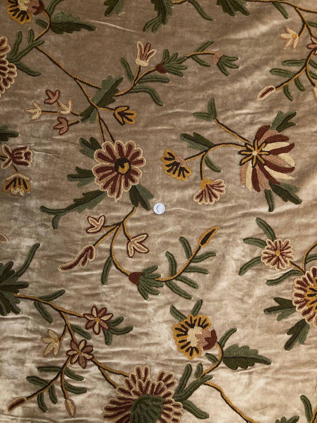Multicolor Crewel KF-036-5 Fabric main image 0