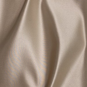 Red Italian Satin Faille Fabric