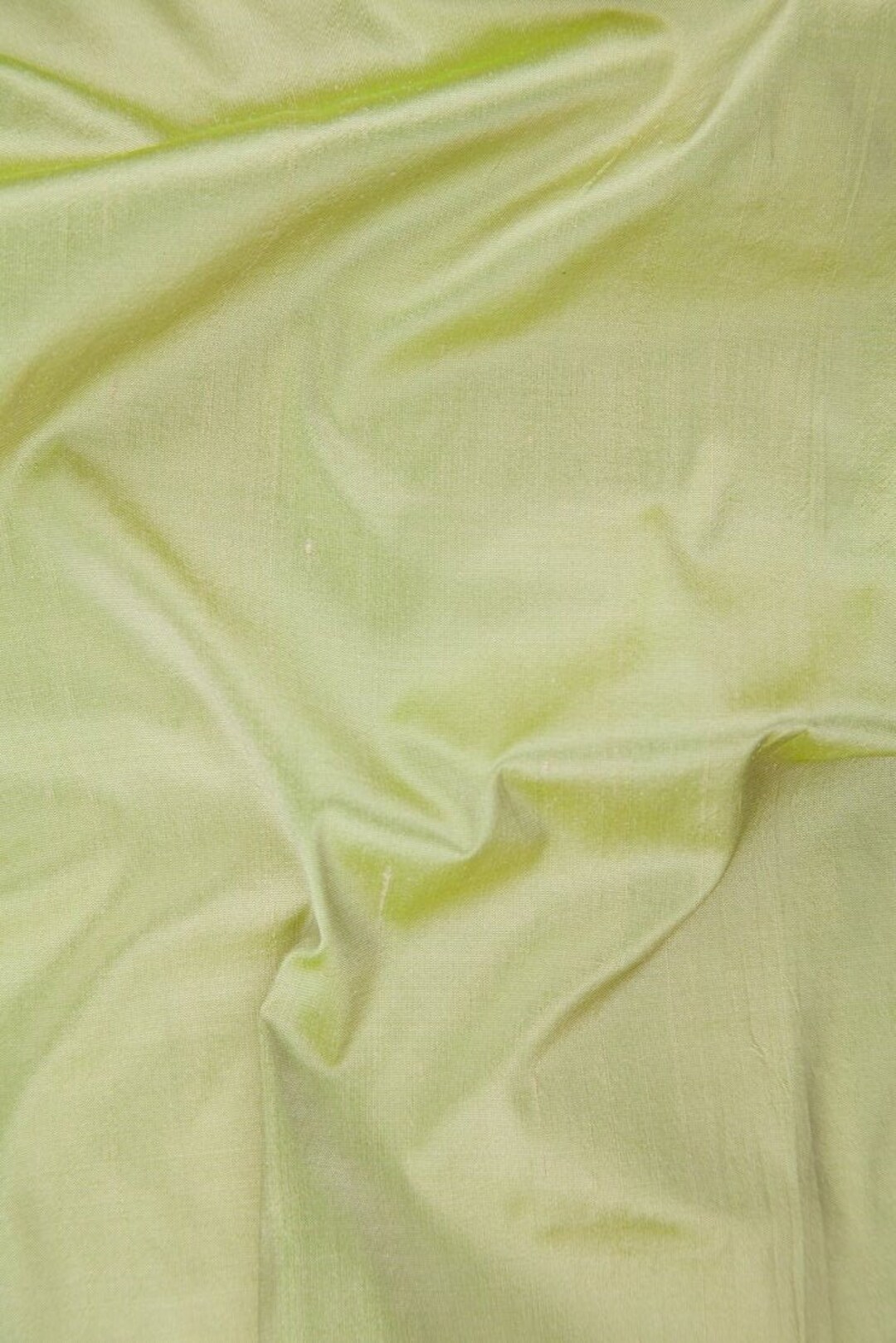 Dark Gold Silk Shantung Windowpane 54