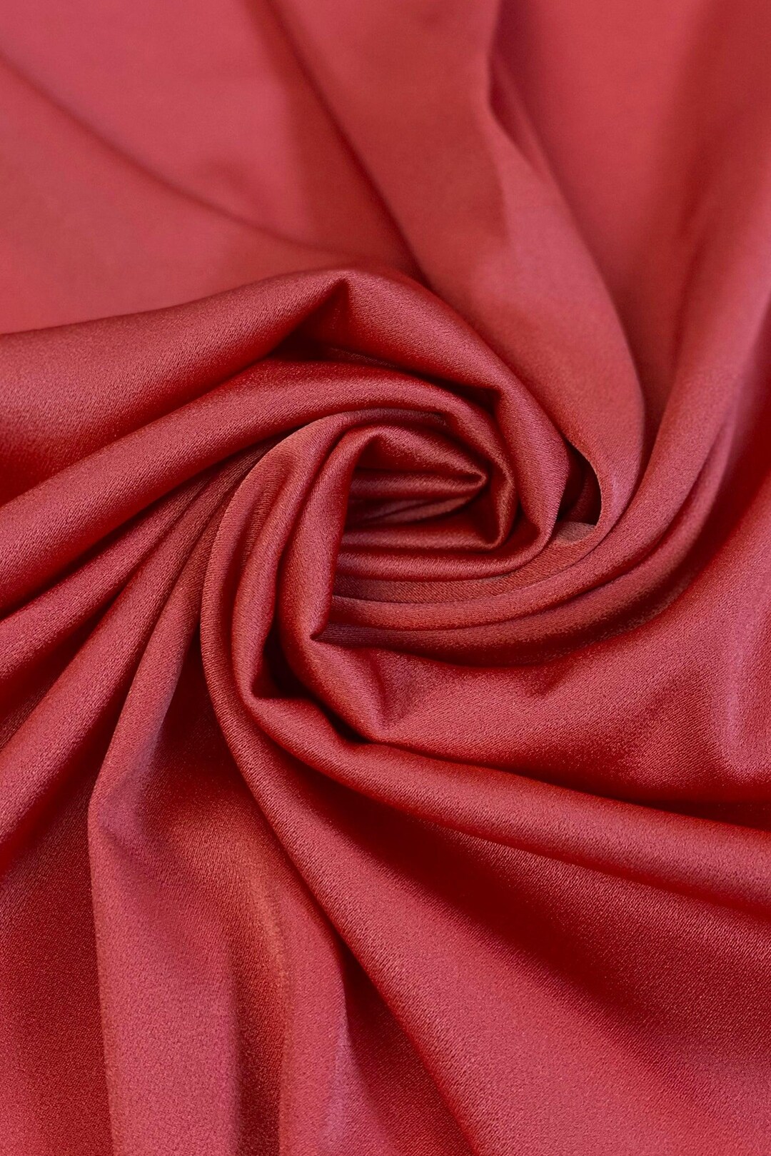 Bordeaux Triacetate Lightweight Matte Crepe main image 1