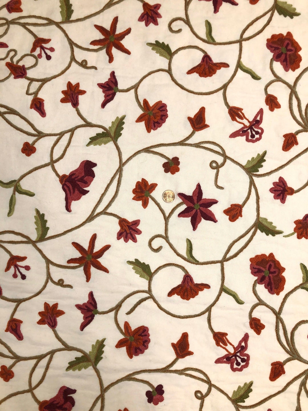 Multicolor Crewel KF-036-5 Fabric main image 1