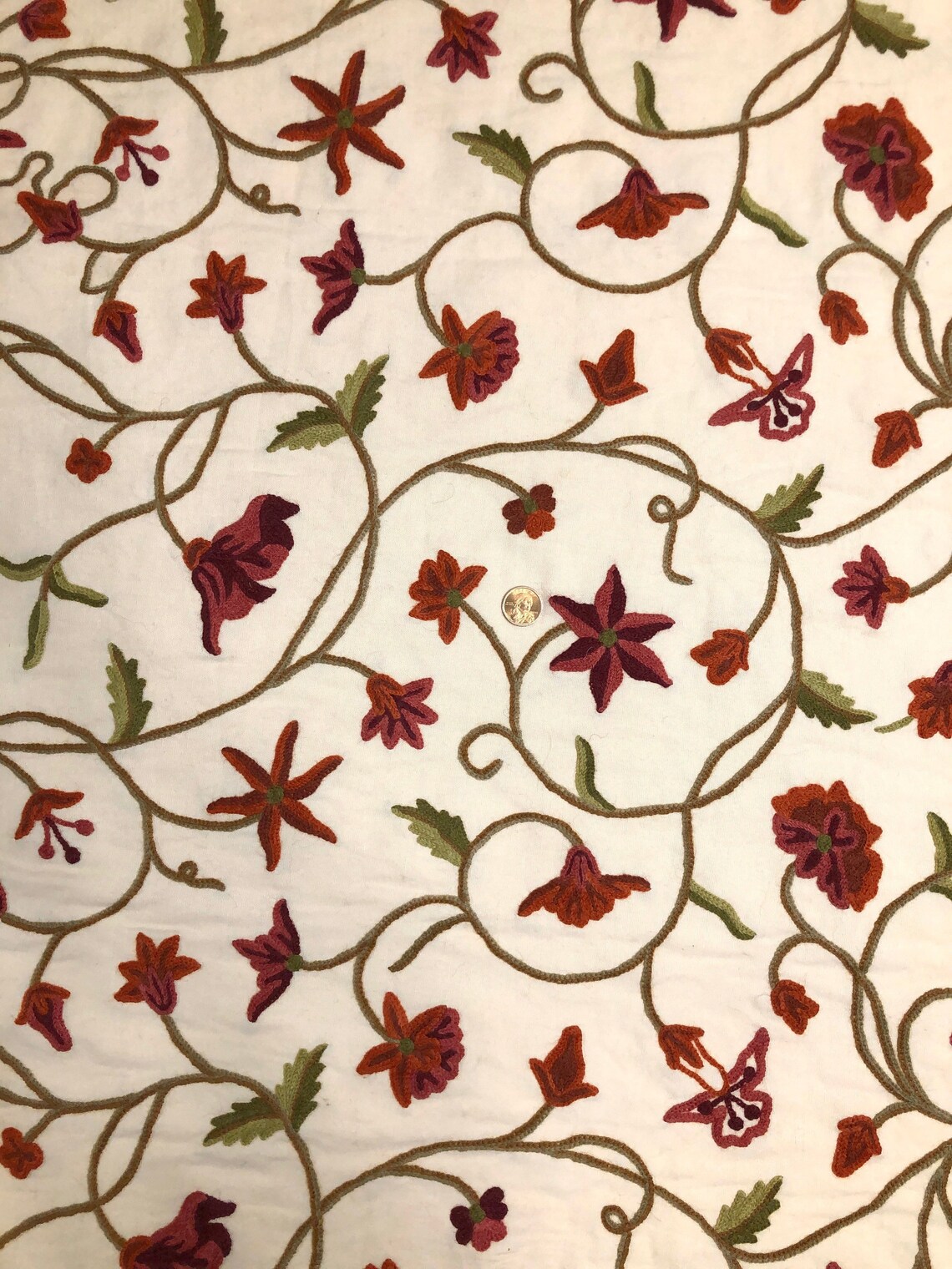 Multicolor Crewel KF-004 Fabric main image 0