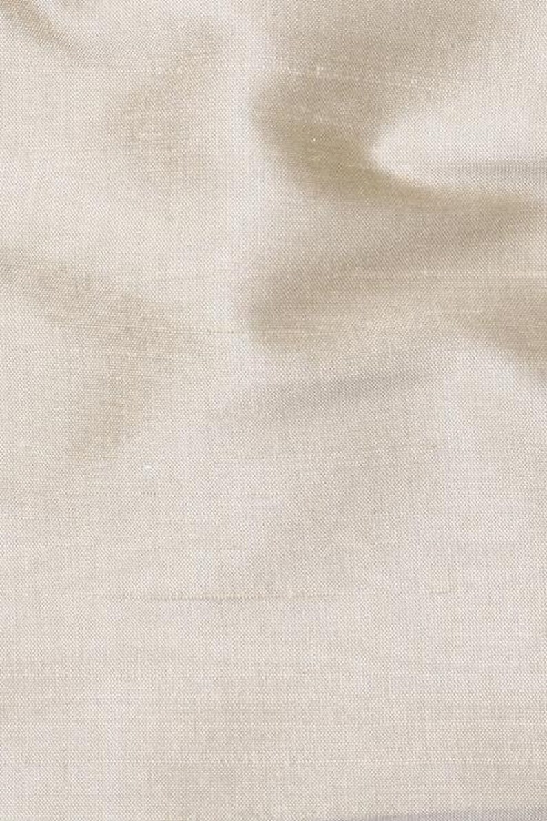Champagne Beige Silk Shantung 54