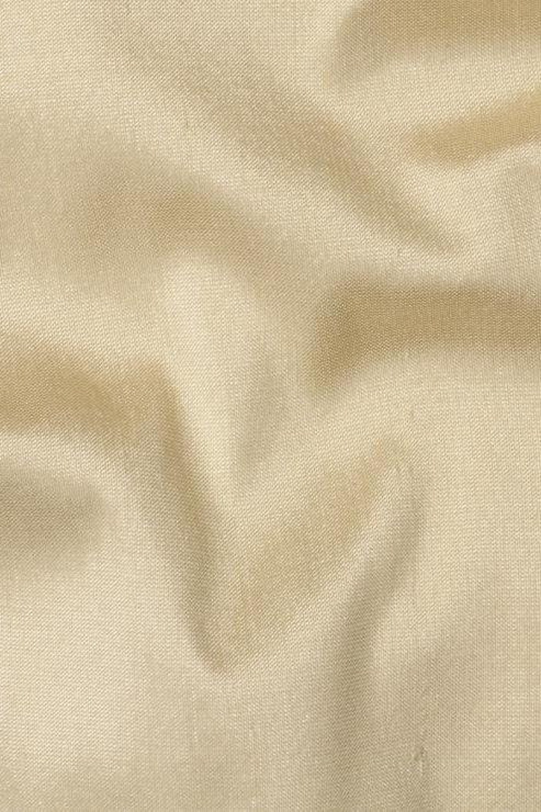 Beige Tan Silk Shantung 54
