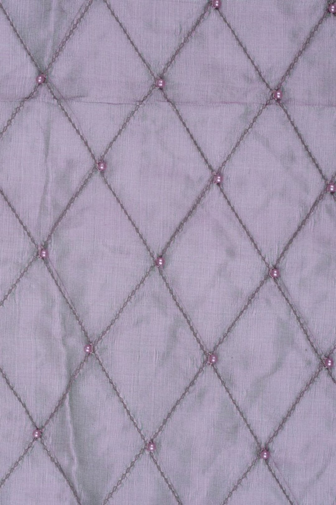 Dark Saffron Yellow Embroidered Organza Silk 144 Fabric main image 0
