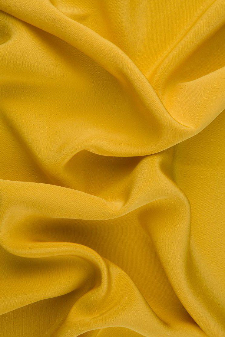 Royal Cream Silk 4-Ply Crepe Fabric main image 1