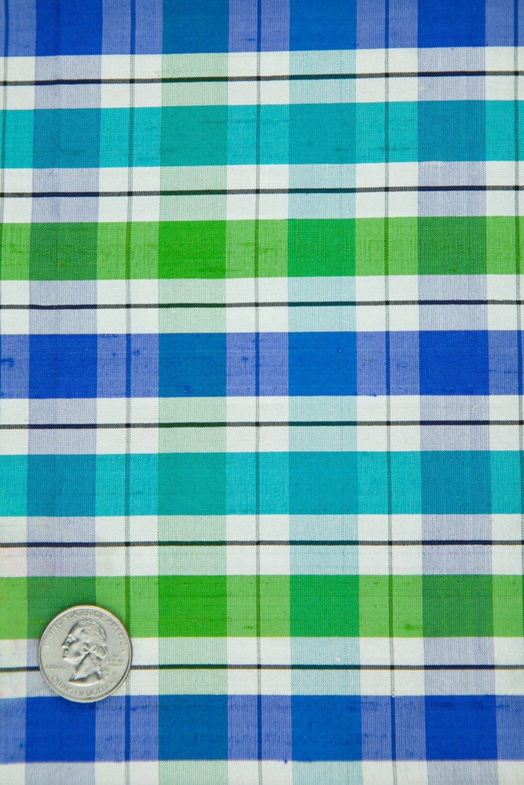Mulitcolor Tartan Shantung 657 Fabric main image 0