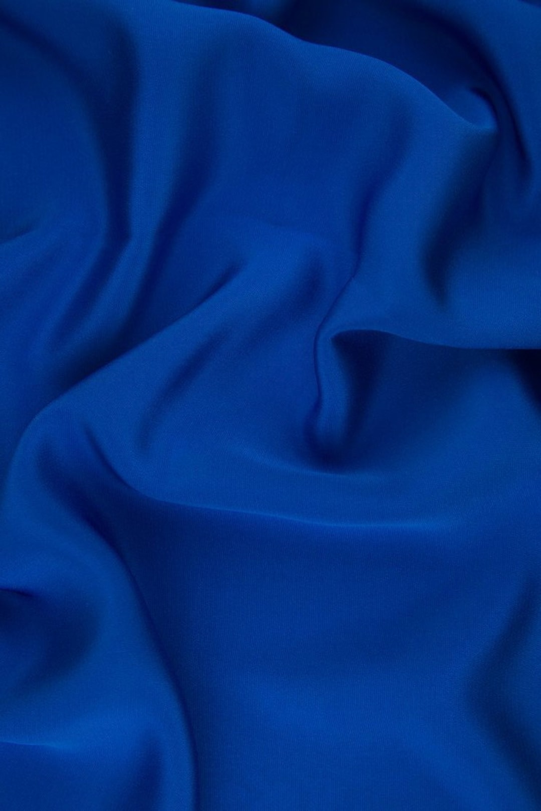Persimmon Orange Silk 4-Ply Crepe Fabric