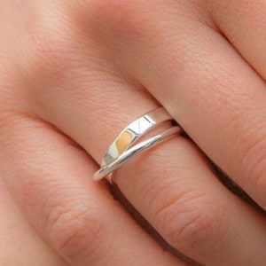925 Sterling Silver Infinity Ring | Simple Infinity Ring | Infinity Ring | Antique looking Infinity Silver Ring | Infinity Ring for Her