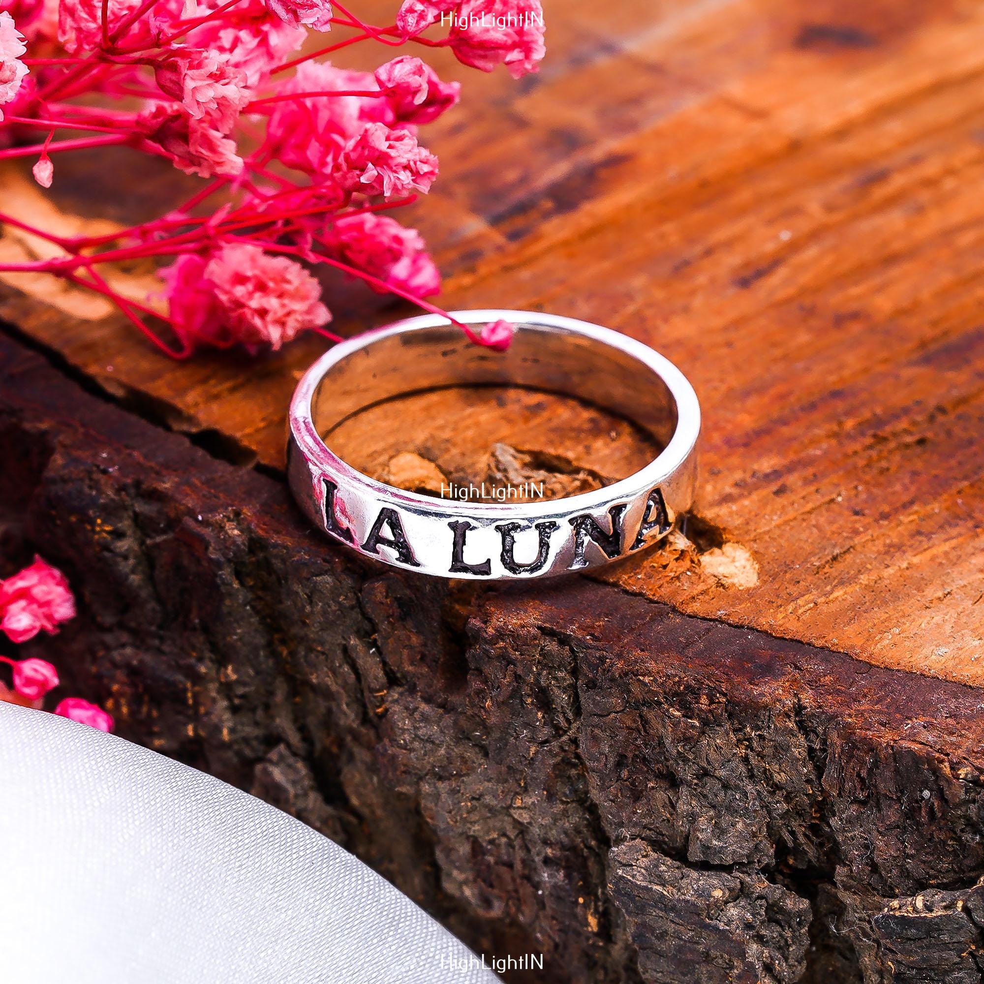 Buy Silver Ring | La Luna Ring | Dainty Ring| Elegant Ring