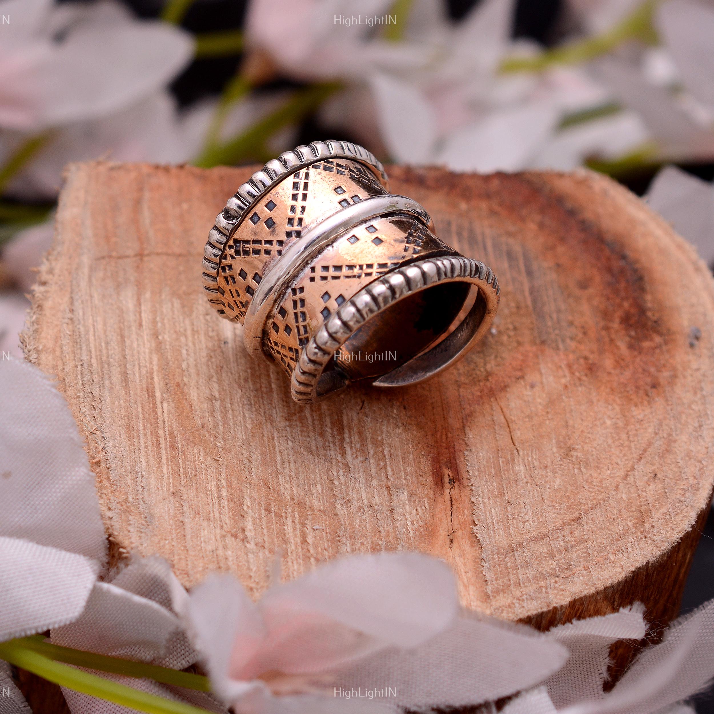 Bague Ancienne En Argent Massif 925 - Jonc Alliance Taille 57 - Créateur Draper - Occasion France