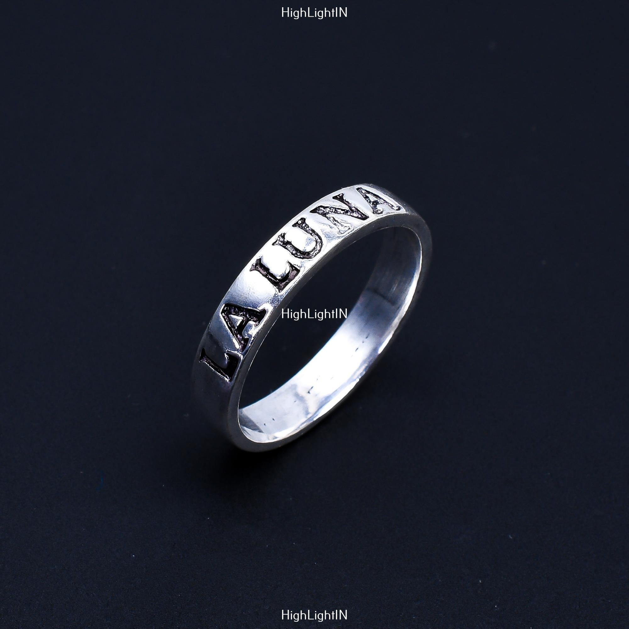 Buy Silver Ring | La Luna Ring | Dainty Ring| Elegant Ring