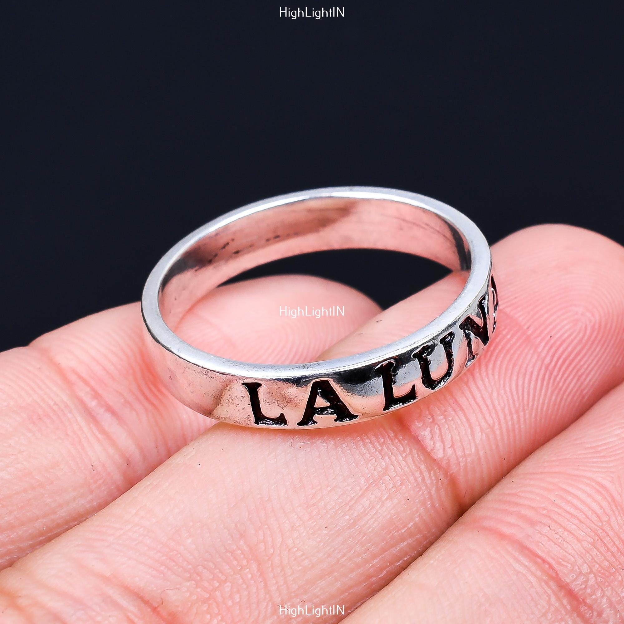 Buy Silver Ring | La Luna Ring | Dainty Ring| Elegant Ring