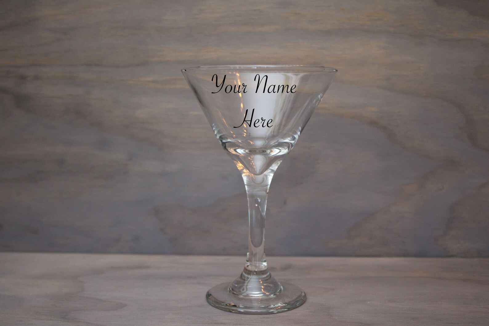 Personalized Martini Glass Set of 4 Etsy