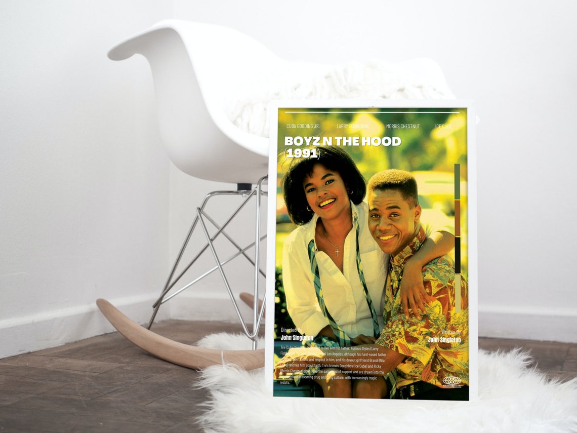 Boyz N the Hood 1991 Tre & Brandi Movie Poster Etsy